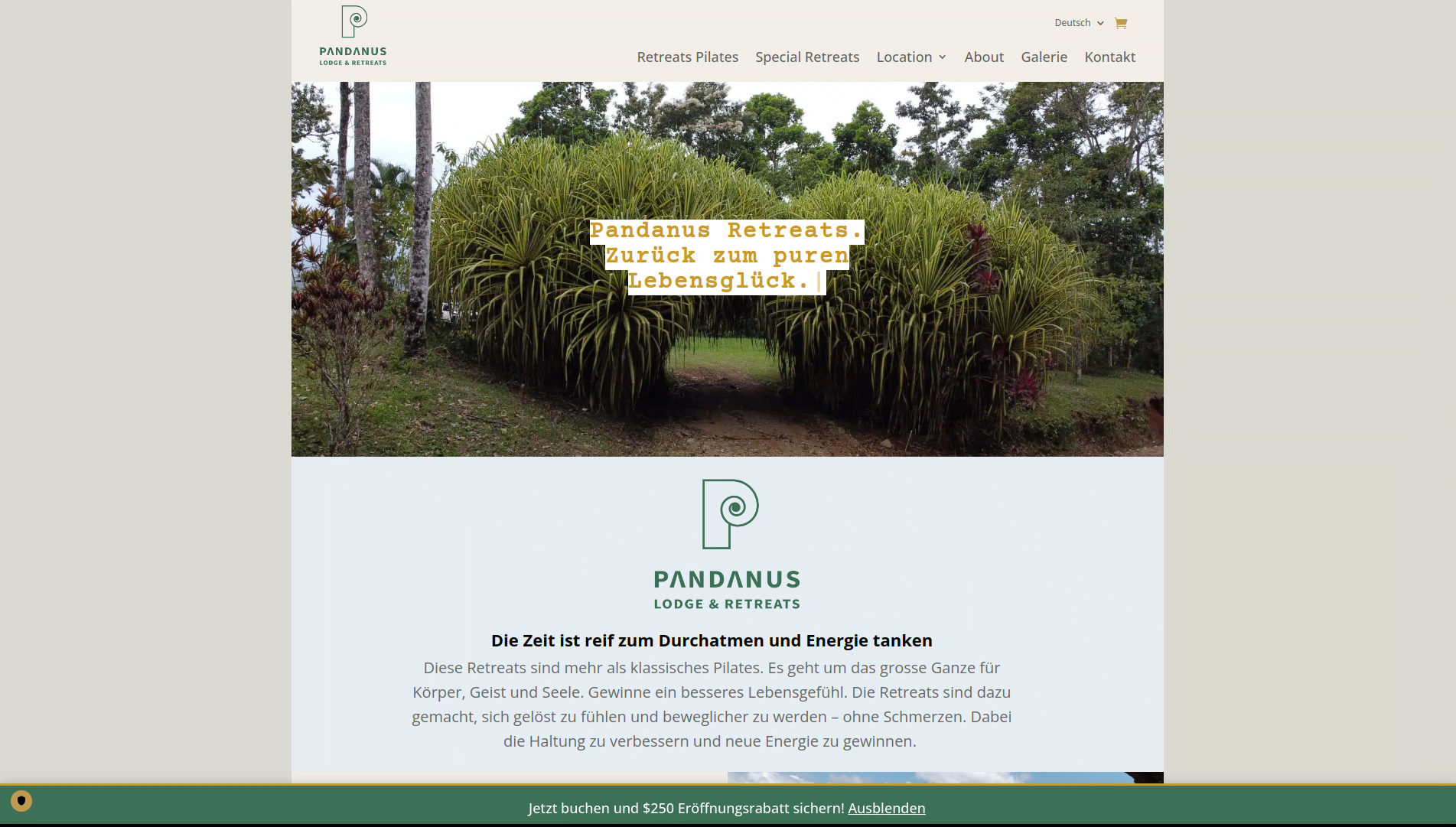 Pandanus Retreats