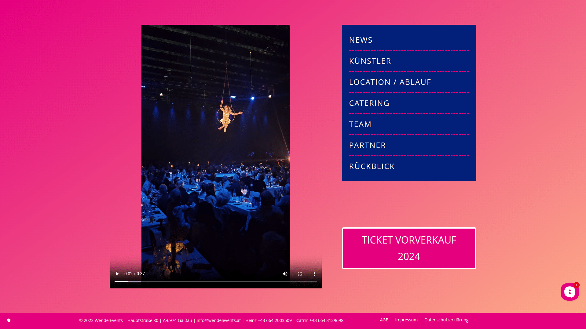 Varieté am Bodensee – 2023